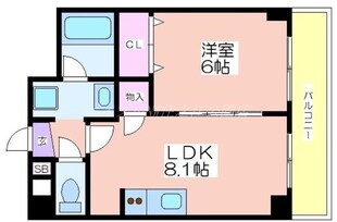 ラピスラズリの物件間取画像